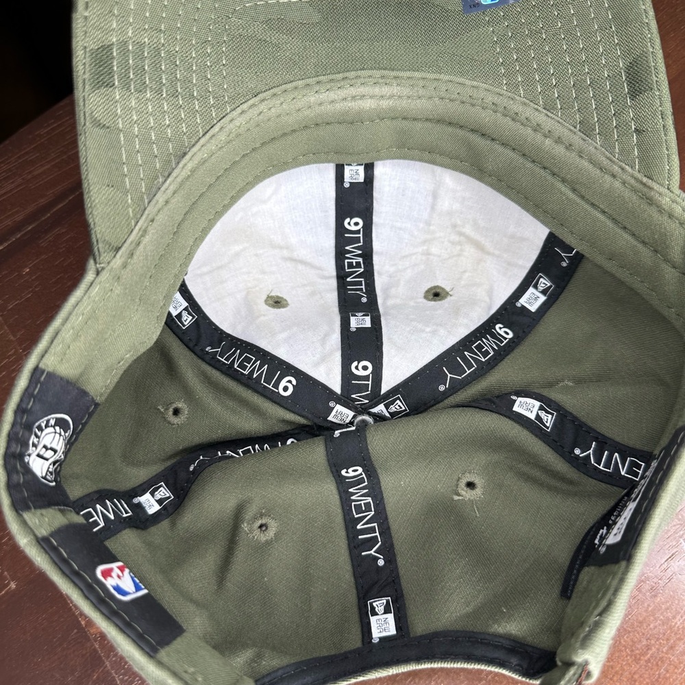 New Era Olive Green 9TWENTY Cap - Picture 4 of 4